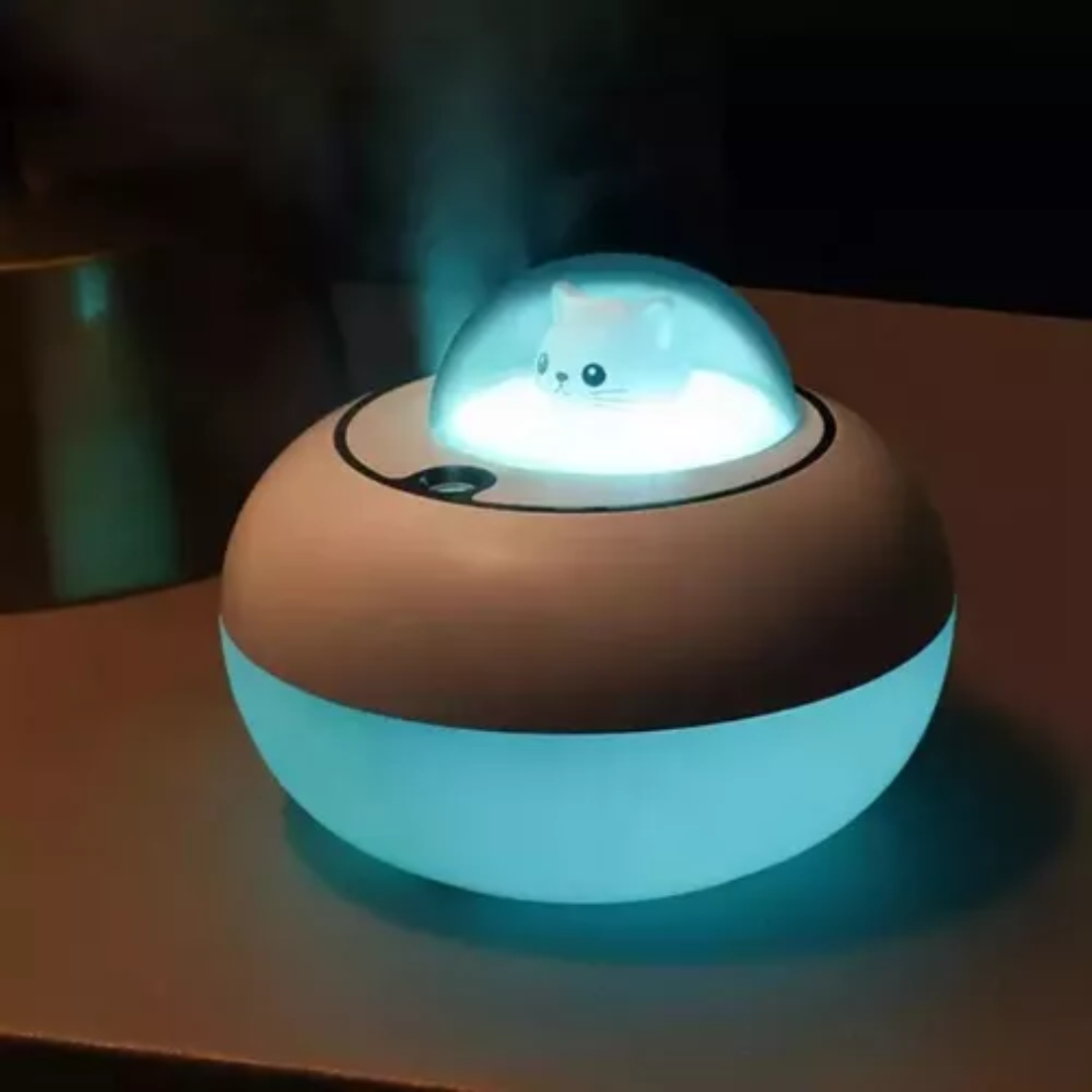 KittyMist – Humidificador LED con Gatito