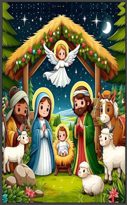 Funda para Puerta con diseños de Navidad