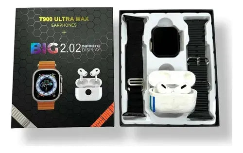 Combo Reloj T900 Ultra + Audìpods Pro Black Days