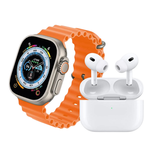 Combo Reloj T900 Ultra + Audìpods Pro Black Days