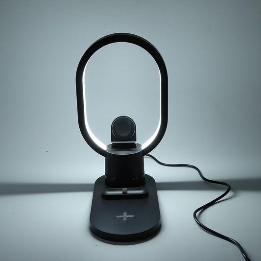 BASE CARGADOR INALÁMBRICO 4 EN 1