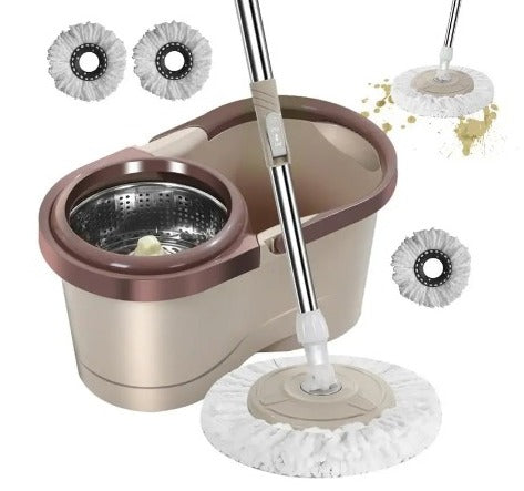 NUEVO TRAPEADOR 360 REFORZADO CON MOPA DE REPUESTO