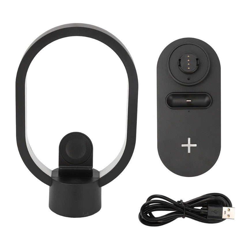 BASE CARGADOR INALÁMBRICO 4 EN 1