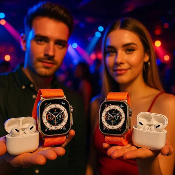 Combo Reloj T900 Ultra + Audìpods Pro Black Days