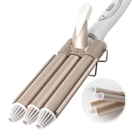 NUEVO WAVE3 PRO, RIZADOR ONDULADOR CON 3 CILINDROS